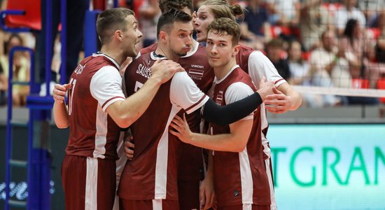Latvijas volejbola izlases uzzina pretiniekus 2026. gada Eiropas čempionāta kvalifikācijā