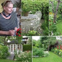 Brīnišķīgs dārzs ar zaļām istabām Igaunijā