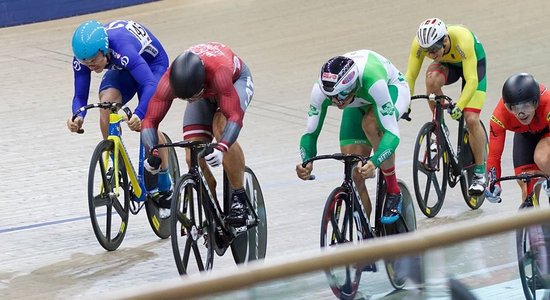 Latvijai lielākā pārstāvniecība Baltijas čempionātā treka riteņbraukšanā