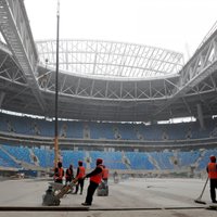 FIFA inspekcija nav apmierināta ar Sanktpēterburgas futbola stadionu