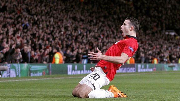 Manchester United s Robin van Persie