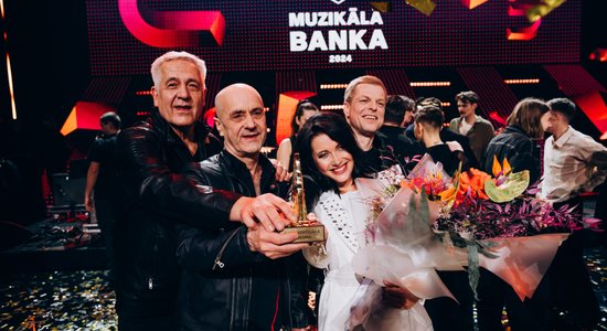 "Muzikālajā bankā" uzvaras laurus plūc "Jumprava" un Antra Stafecka 