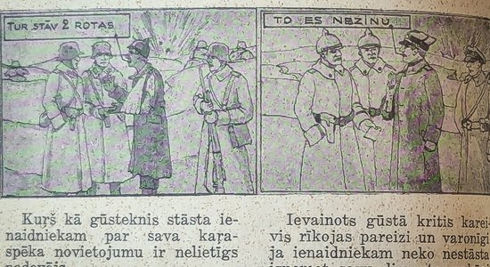 Neslēpies aiz krūmiem un nekopojies dzērumā – kā ulmaņlaikos ar "komiksiem" apmācīja karavīrus