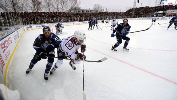 Hokejs, KHL spēle: Rīgas Dinamo - Minskas Dinamo