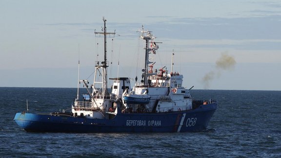 Russian Coast Guard ship Barents sea