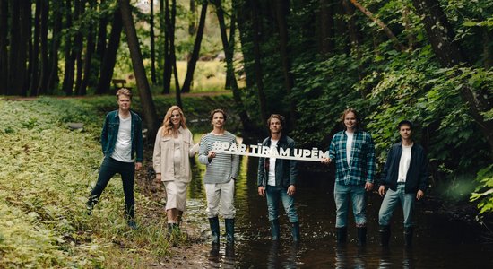 Запущена инициатива "За чистые реки!", чтобы улучшить речную экосистему Латвии