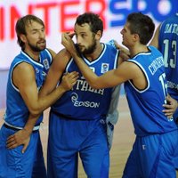 Itālija 'Eurobasket 2013' turpina bez zaudējumiem; Francijai trešā uzvara