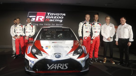 Toyota Gazoo WRC komandas prezentācija - 14