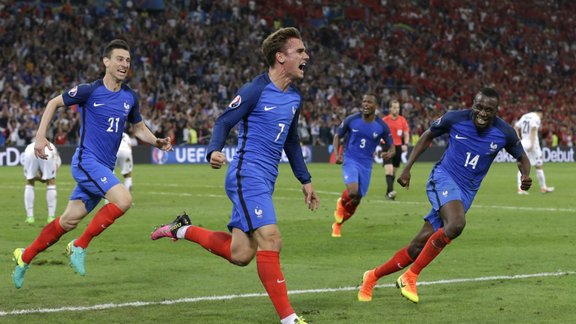 Futbols, EURO 2016: Francija - Albānija, Antoine Griezmann