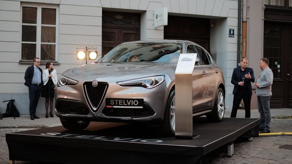 Alfa Romeo Stelvio' prezentācija Rīgā