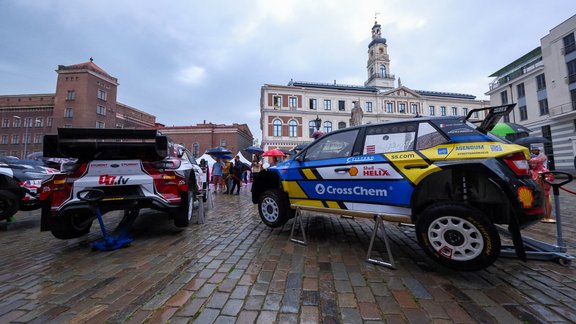 Tet Rally Latvia starta pasākums