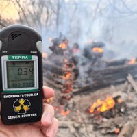 ВИДЕО: пожар в Чернобыле пока не потушен