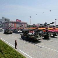 КНДР показала на параде беспилотники своего производства