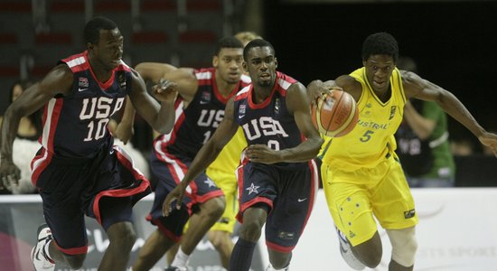 ASV U-19 izlase basketbolisti ar grūtībām ieņem piekto vietu