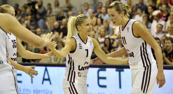 Latvijas basketbolistes turpina savu uzvaru gājienu EČ kvalifikācijā