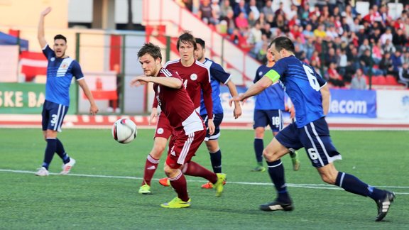 Futbols, draudzības spēle. Latvija - Gibraltārs - 29