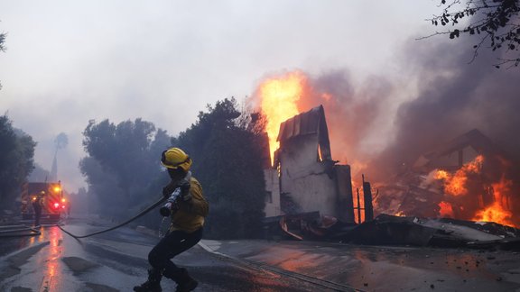 Losandželosa, meža ugunsgrēki