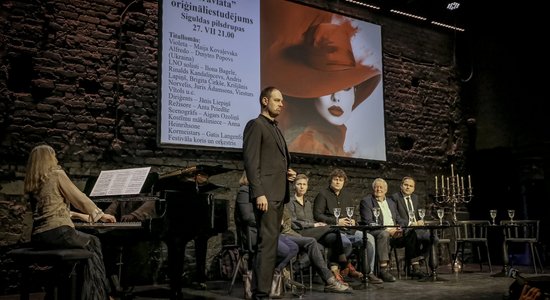 Izziņo Siguldas operas svētku programmu; centrālais notikums – 'Traviatas' brīvdabas iestudējums