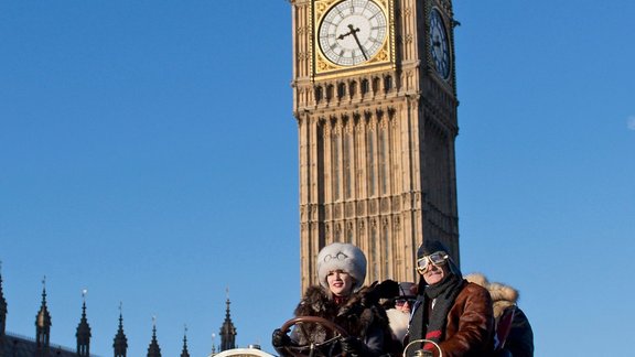 Vēsturisko auto brauciens Londona-Braitona - 9