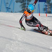 Kalnu slēpotājai Gasūnai otrā uzvara šosezon FIS sacensībās slalomā