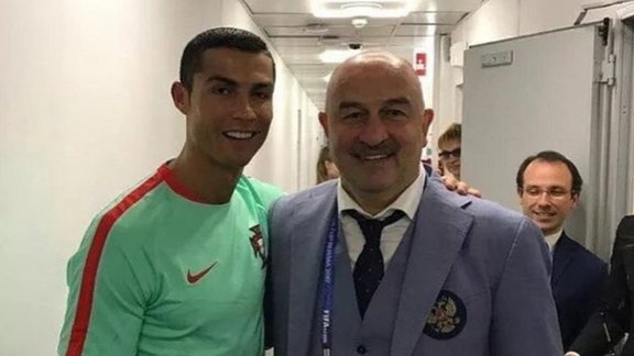 Stanislav Cherchesov, Cristiano Ronaldo