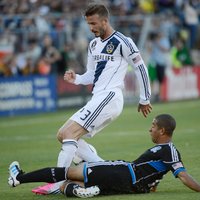 Losandželosas 'Galaxy' Bekhema atvadu mačā nosargā MLS čempionu titulu