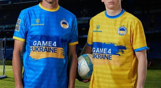 'Game4Ukraine' – slavenajā 'Stamford Bridge' stadionā tiksies Ševčenko un Zinčenko zvaigžņotās komandas