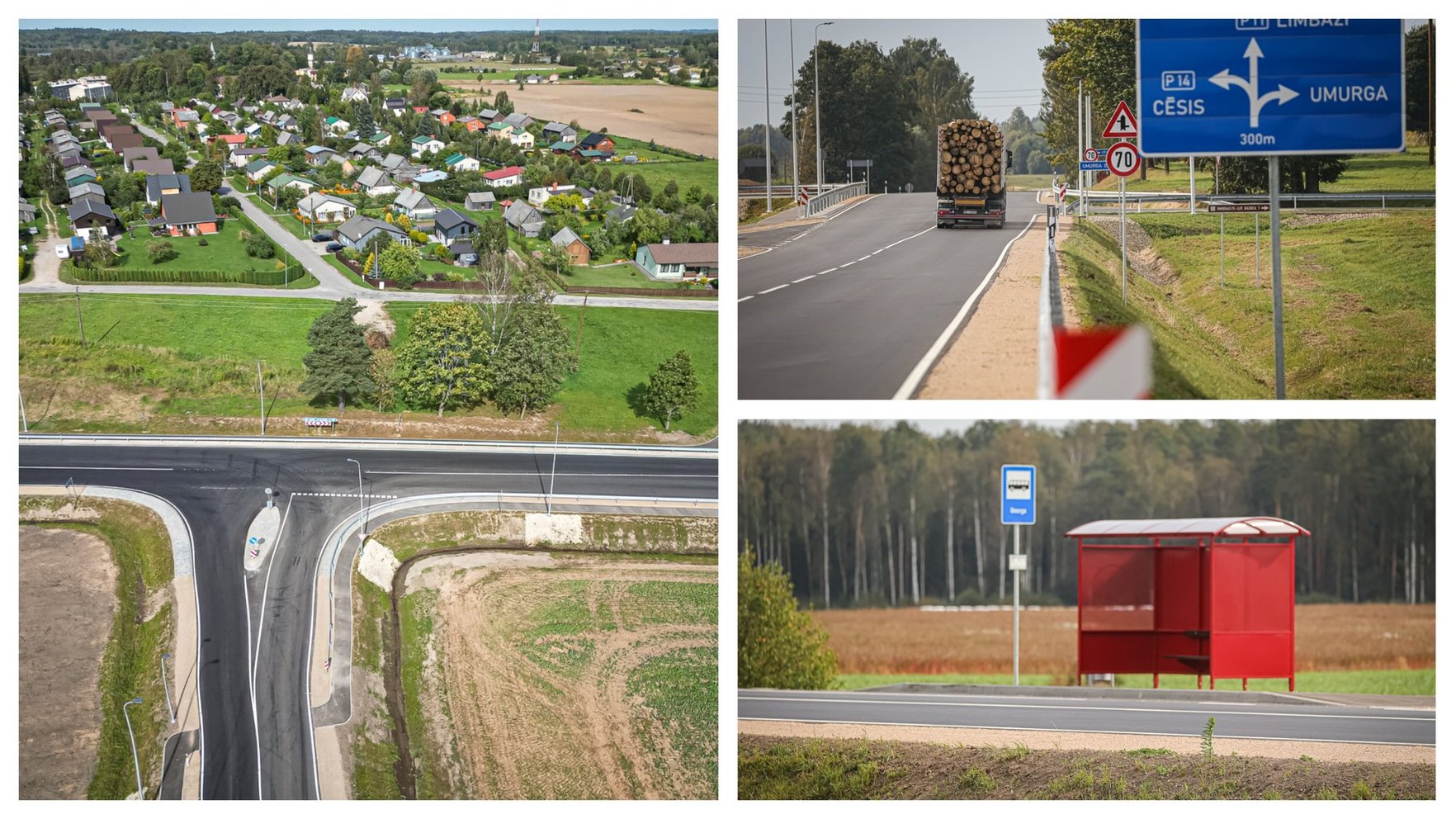 Foto: Limbažu novadā pabeigts teju 5 miljonu eiro projekts ceļu būvē