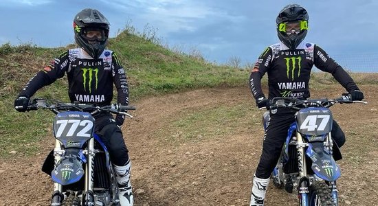 Motosportisti brāļi Reišuļi startēs 'Yamaha' rūpnīcas komandā