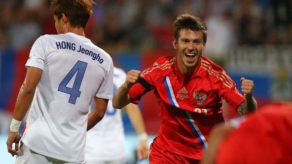 Fedor Smolov Russia soccer