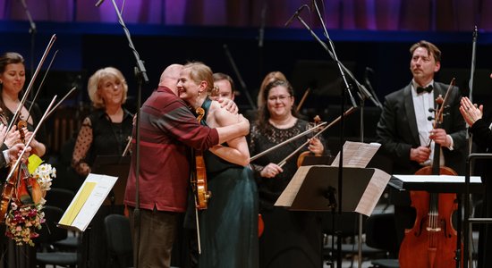 Foto: Ieskats festivāla 'Pētera Vaska mūzikas aprīlis' koncertos