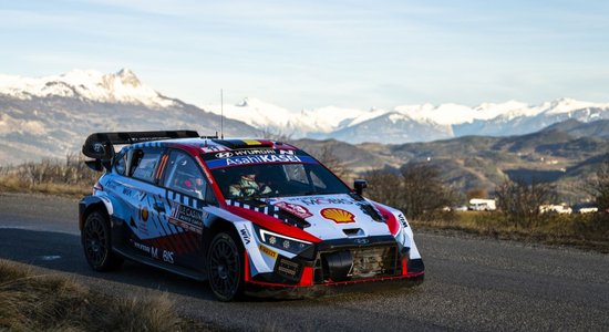 Latvijai zīmīgā WRC sezona sākas ar Nevila uzvaru Montekarlo rallijā