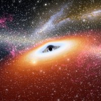 Rijīgais milzis no Visuma jaunības dienām – novērots senākais melnais caurums