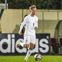 Latvijas U-19 futbolisti ar graujošu uzvaru sasniedz EČ kvalifikācijas Elites kārtu