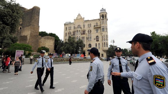 Police in Azerbaijan