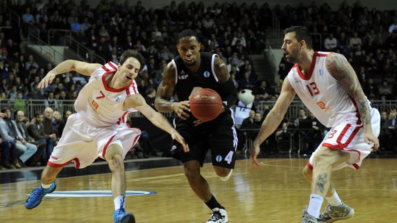 Eiropas kauss basketbolā: VEF Rīga - CEZ Nymburk - 15