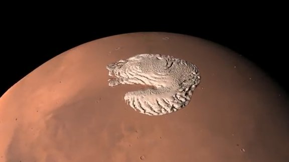 Mars North Pole