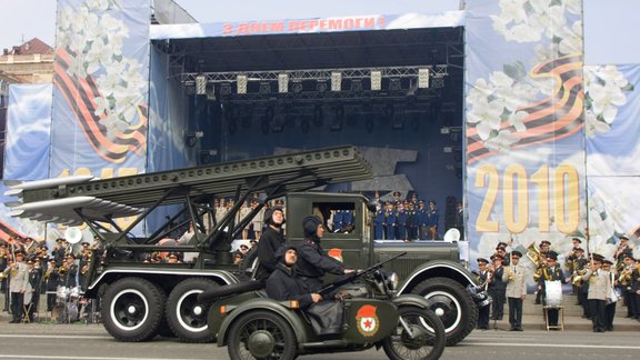 Katyusha. Parade in Kiev