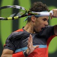 Gulbja pāridarītājs Nadals triumfē Dohas ATP turnīrā