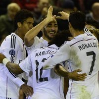 Madrides 'Real' un Dortmundes 'Borussia' izcīna pārliecinošas uzvaras Čempionu līgā
