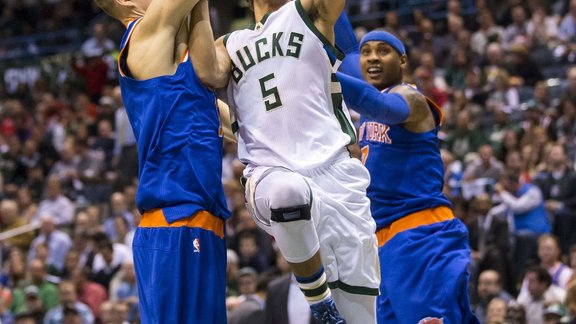 Basketbols, NBA spēle: Ņujorkas Knicks - Milvoki Bucks - 4