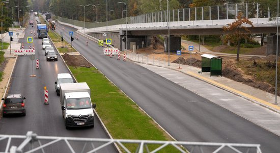 Sarkandaugavas pārvada sadārdzinājums sasniedzis nepilnus 1,3 miljonus eiro