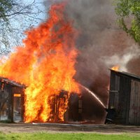 Daugavpilī vasarnīcas ugunsgrēkā bojā gājis vīrietis