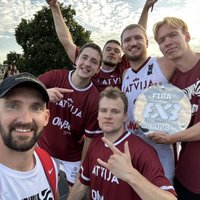 Latvijas U-23 vīriešu 3x3 basketbola izlase uzvar Nāciju līgas posmā