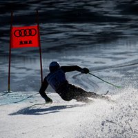 Kalnu slēpotājam Gedram 39. vieta PČ milzu slalomā; titulu iegūst Kristofešens