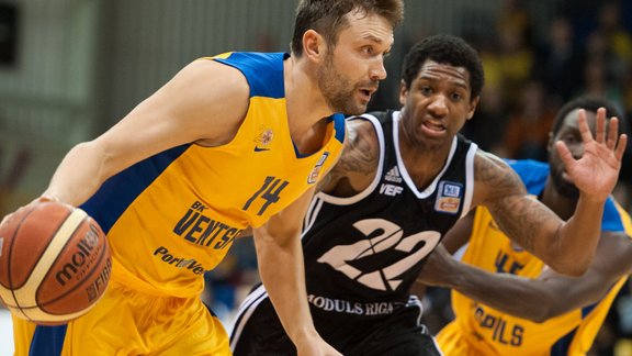 LBL spēle basketbolā: Ventspils - VEF Rīga - 29