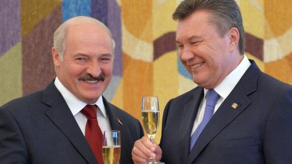 Lukashenko and Yanukovych