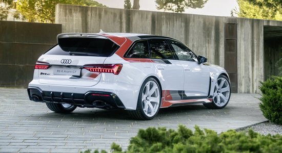 'Audi' ierobežotā skaitā izlaiž ekskluzīvu 'RS6 Avant GT' modeli