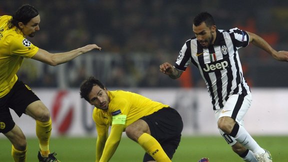 Carlos Tevez (Juventus - Dortmund)