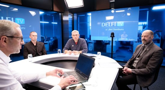 'Delfi TV ar Jāni Domburu' diskusija par kritušo karavīru meklēšanu. Pilns ieraksts